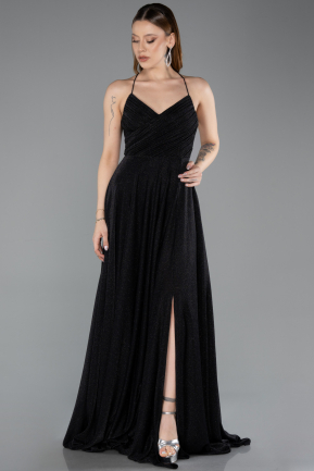 Abendkleid Lang Schwarz ABU5632