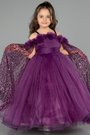 Brautkleid für Kinder Lang Violette ABG179