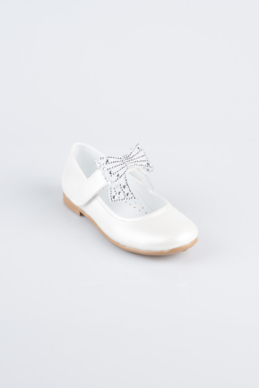 Kinder-Ballerina Leder Perlmutt ORD3103