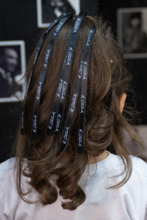 Mädchen Haarspange Schwarz KTA2604