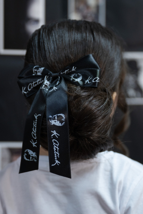 Mädchen Haarspange Schwarz KTA2605