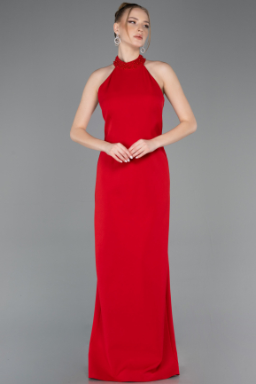 Abschlusskleid Lang Rot ABU5971