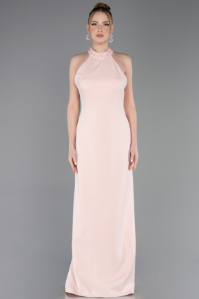 Abschlusskleid Lang Puder ABU5971