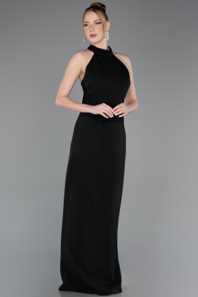 Abschlusskleid Lang Schwarz ABU5971