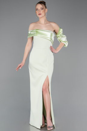 Minzgrün Abendkleid Lang ABU4024