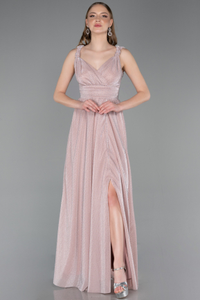 Abschlusskleid Lang Puder ABU6045
