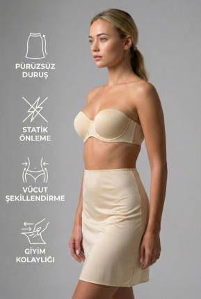 Reifrock Petticoat Hautfarben EM505