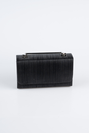 Kästchen-Tasche Schwarz KC421