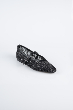 Party-Schuhe File Schwarz AB2110
