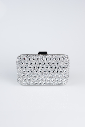 Silber Abendtasche SH827