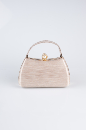 Abendtasche Hellgold KC752