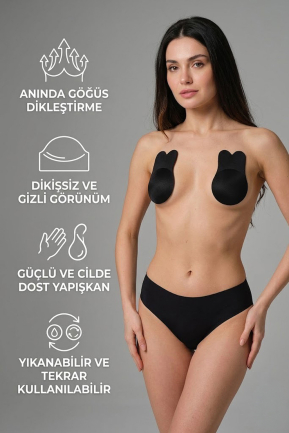 Selbstklebender BH Schwarz EM110