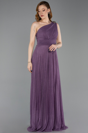 Abendkleid Lang Lavendel ABU6164