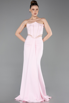 Puder Abendkleid Lang ABU5476