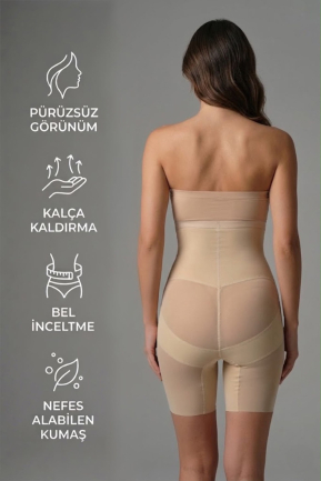 Korsett Shorts Hautfarben EM2929