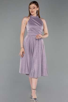 Partykleid Midi Lila ABK2638