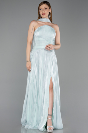 Abendkleid Lang Chiffon Minzgrün ABU6233
