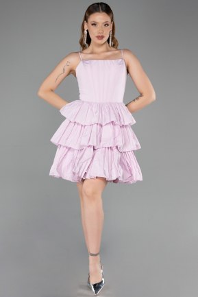Partykleid Kurz Puder ABK2656