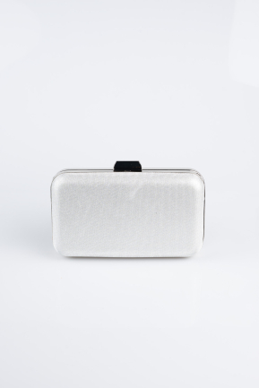 Abendtaschen Glitzernd Silber SH827