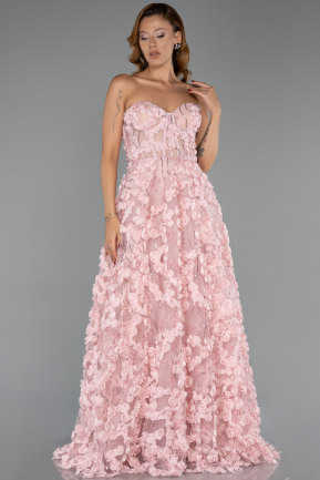 Abendkleid Lang Puder ABU6408