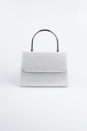 Abendtasche Silber SH864