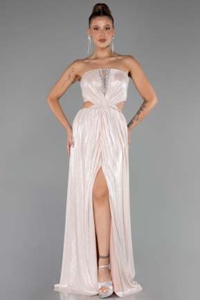 Abschlusskleid Lang Puder ABU6127