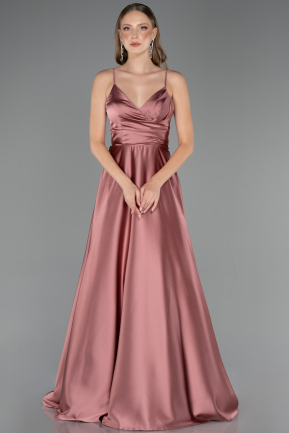 Abschlusskleid Lang Satin Zwiebelschale ABU6573