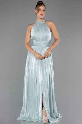 Abschlusskleid Lang Chiffon Minzgrün ABU6594