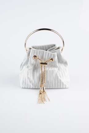 Abendtasche Silber KC171