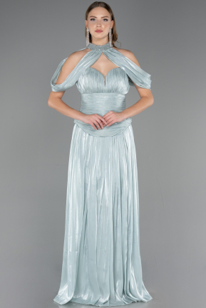 Abendkleid Lang Chiffon Minzgrün ABU6640