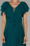 Abendkleid Lang Entengrün ABU032