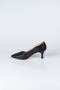 Stiletto Steinbesetzt Schwarz MJ5151