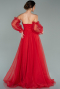 Abendkleid Lang Rot ABU2076