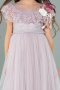 Abendkleid für Kinder Lang Lavendel ABU2153