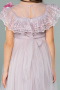 Abendkleid für Kinder Lang Lavendel ABU2153