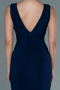 Abendkleid Lang Marineblau ABU2702