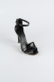 Party-Schuhe Gespiegelt Schwarz ABA1450