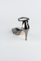 Party-Schuhe Gespiegelt Platin ABA1452