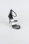 Party-Schuhe Gespiegelt Platin ABA8001