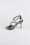 Party-Schuhe Gespiegelt Platin ABA8001