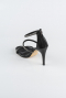 Party-Schuhe Haut Schwarz ABC8001