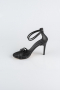 Party-Schuhe Leder Schwarz ABD7631