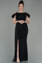 Abendkleid Lang Schwarz ABU2835