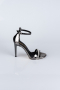 Party-Schuhe Lackleder Platin AB702