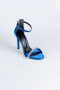 Sächsischblau Party-Schuhe Satin AB702