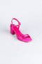 Party-Schuhe Satin Fuchsie ABS1107