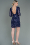 Violette Abendkleid Kurz ABK1599