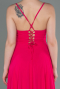 Fuchsie Abendkleid Lang ABU1305