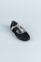 Kinderschuhe Satin Schwarz HRB185