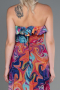 Sehr Farbvoll Abschlusskleid Lang ABU3086
